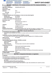 ChemWorld Demineralized Water SDS