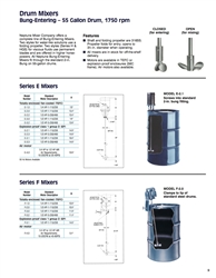 Neptune Drum Mixer Data Sheet