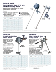 Neptune Mixer Data Sheet