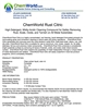 ChemWorld RUST CITRIC Technical Information