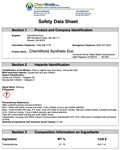 ChemWorld Synthetic Eco SDS