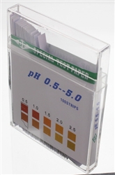 0.5 to 5.0 pH Testing Strips