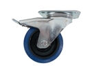 OSP ATA-BLUE-4-Locking Premium 4" Rubber Caster for ATA Cases and Racks