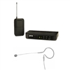 shure blx14 wireless system with tan earset microphone