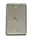OSP Duplex Wall Plate With One - TRS 1/4 inch