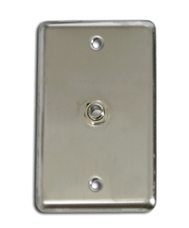 OSP Duplex Wall Plate With One - TRS 1/4 inch