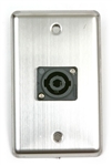 OSP Duplex Wall Plate with One -Speakon