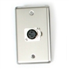 OSP Duplex Wall Plate With One -XLR