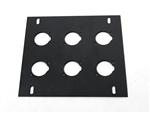 elite core stage floor box 6 d Holes plate