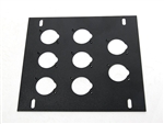 elite core stage floor box 8 d Holes plate