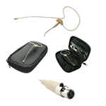 OSP HS-09 Tan EarSet Headworn Microphone For AKG Bodypack Wireless Systems