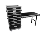 OSP PRO-WORK Utility ATA Flight Road Case with 7 Drawers