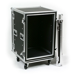 osp 16 space ata amp shock mount flight road case