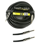SuperFlex GOLD SFS-100QQ-SD 14 Gauge 1/4" to 1/4" Speaker Cable 100'