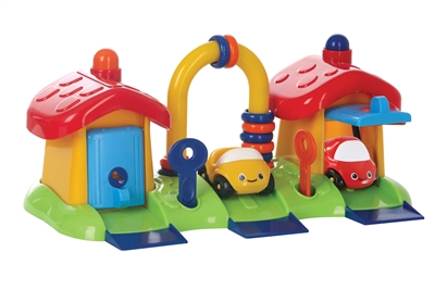 Gowi Toys race car playset