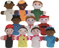 Get Ready Kids multicultural community helper career puppets