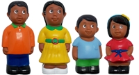 Get Ready Kids 5 inch Hispanic family figures