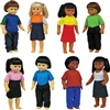 Get Ready Kids multicultural toddler dolls
