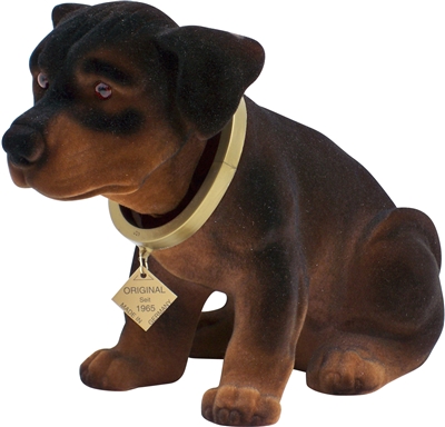 bobble head rottweiler