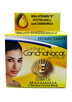 Concha Nacar Vitamin E 12.000 I.U. & Chamomile Cream 2 oz