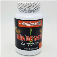 Anahuac Una de Gato (Cat's Claw) 100 Capsules