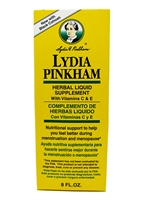 Lydia Pinkham Liquid Herbal Supplement w/ Black Cohosh Menopause 8 oz