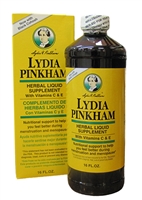 Lydia Pinkham Liquid Herbal Supplement w/ Black Cohosh Menopause 16 oz