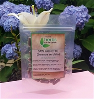 Saw Palmetto (Serenoa serulata)  - 100x Pure Herbal Capsules