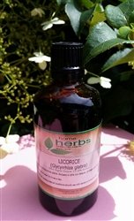 Licorice Root (Glycyrrhiza glabra) - 100ml Organic Tincture