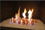 Small Terracotta Fire balls