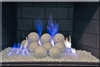 4 inch white porcelain coated Fire balls