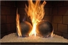 gray silver Mercury fire terracotta Fireball