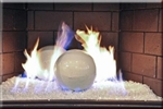 White high fire terracotta Fireball