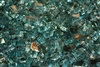 Light Blue reflective fireglass