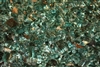 1/4" inch blue green reflective fireglass