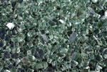 1/4" inch Light Green Solex Reflective Fireglass