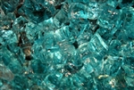 Light Blue green fire glass