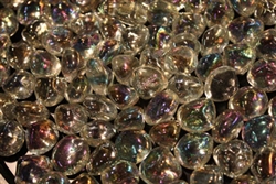 Clear diamond fire crystals