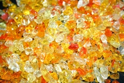 orange fire crystals