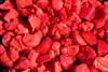 Deep Red colored chunky fire stones