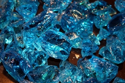 Blue Colored Fire Crystals