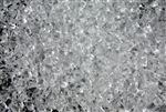 Clear white fire crystals