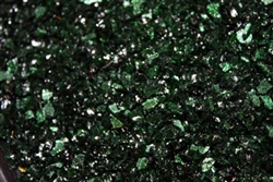 Green fire crystals