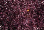 Small Purple colored granular fire crystals