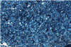 small blue granular fire crystals