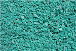 small granular Blue Green fire crystals