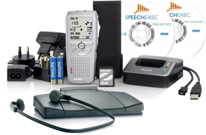 Philips DPM-9600DT Professional Digital Dictation & Transcription Starter Kit
