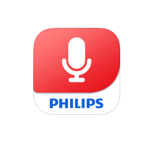 Philips Dictation Recorder app for Smart Phones