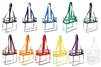 12" x 12" x 6" Clear Zipper Tote with Handles | 3003