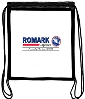 12" x 12" Clear Drawstring Backpack | 3074